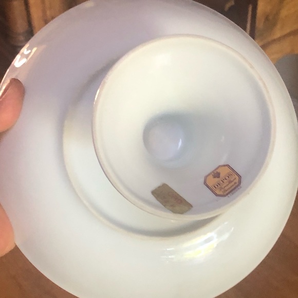 Footed Porcelain Compote Depos Porcellano T. Limoges - Picture 4 of 7